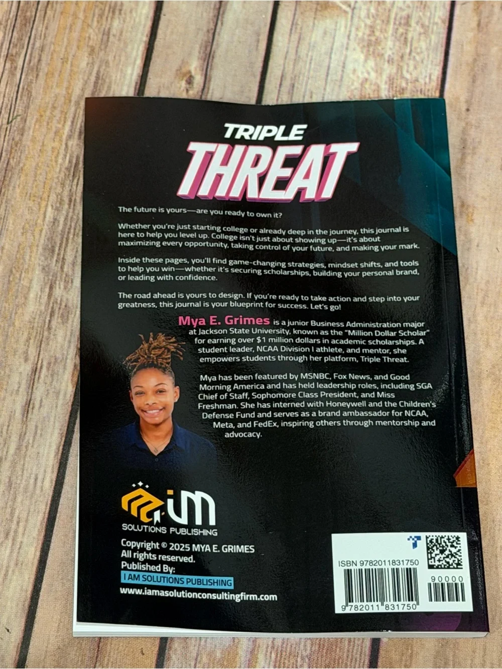 ✨NWT✨ Triple Threat - Student Leader by Mya E. Grimes